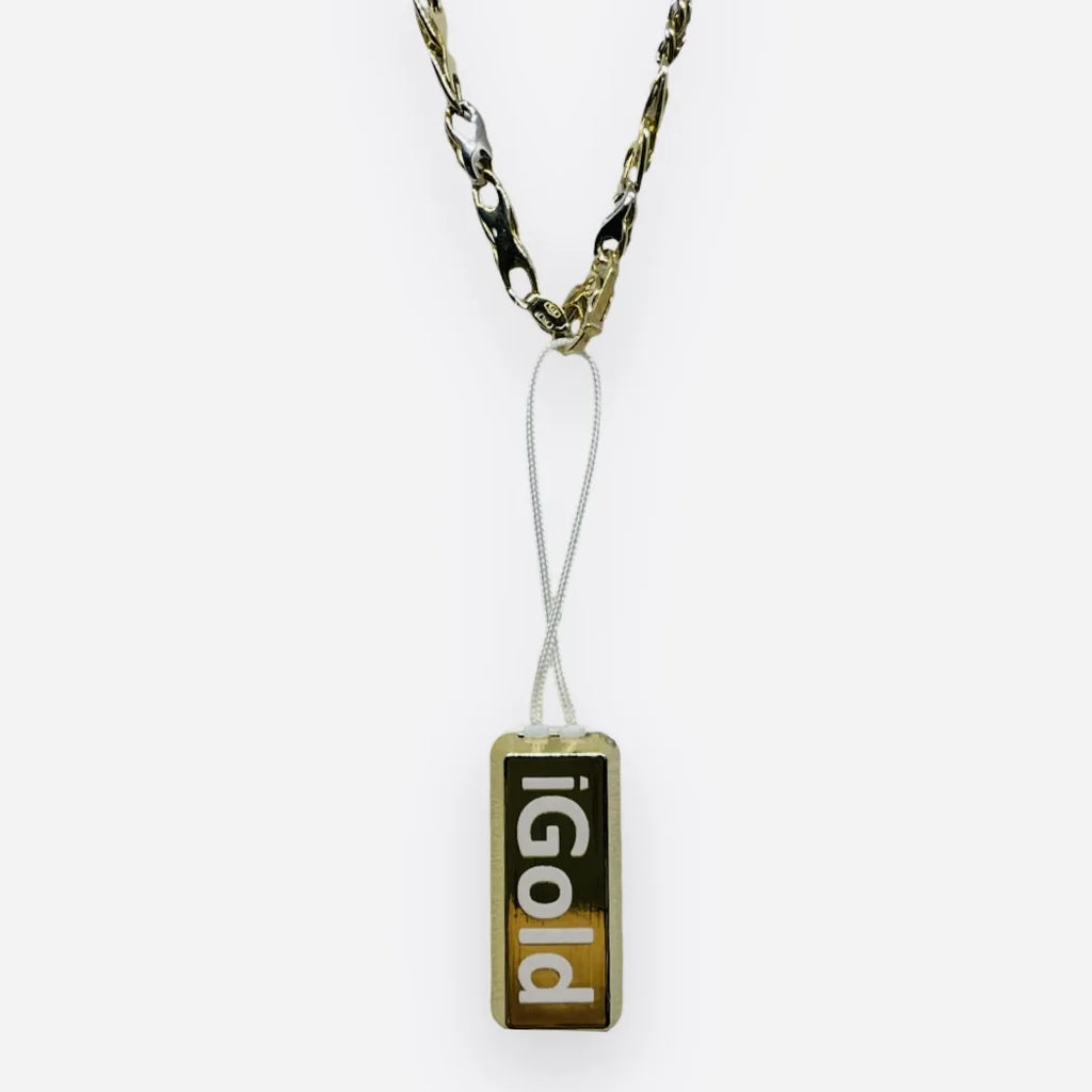 Collana uomo iGold in Oro bianco e Oro giallo 375 9KT