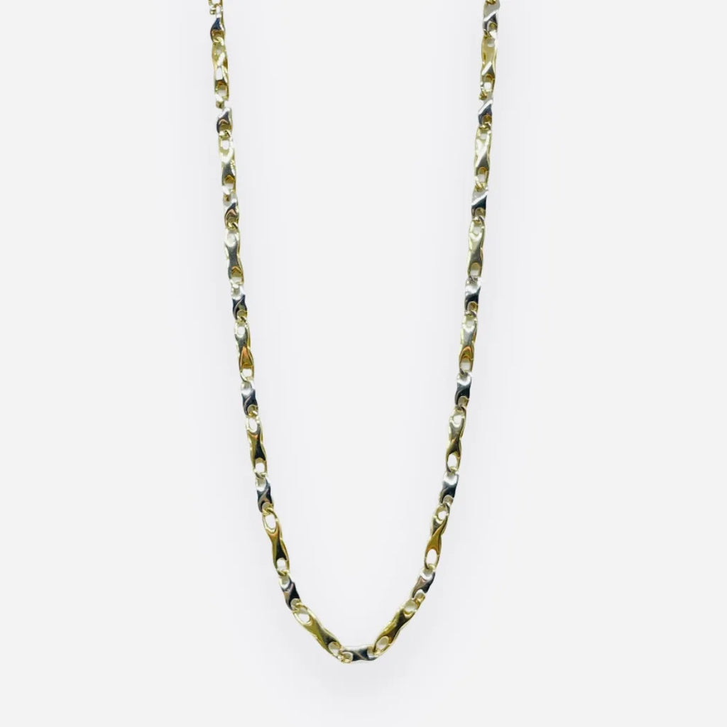 Collana uomo iGold in Oro bianco e Oro giallo 375 9KT