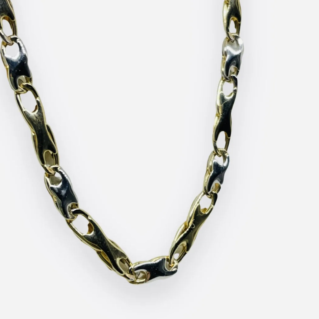 Collana uomo iGold in Oro bianco e Oro giallo 375 9KT