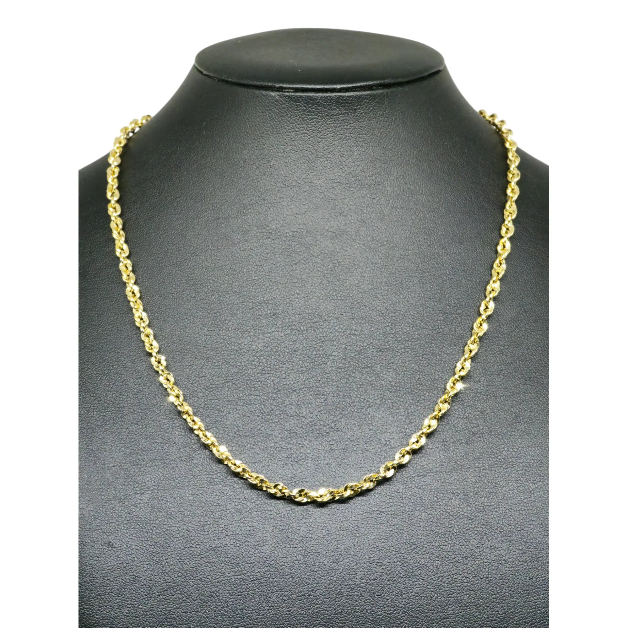 Collana uomo in oro 18kt stile america 45 cm