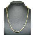 Collana Uomo Oro Giallo 18kt Stile America - Catena Massiccia Oro 750