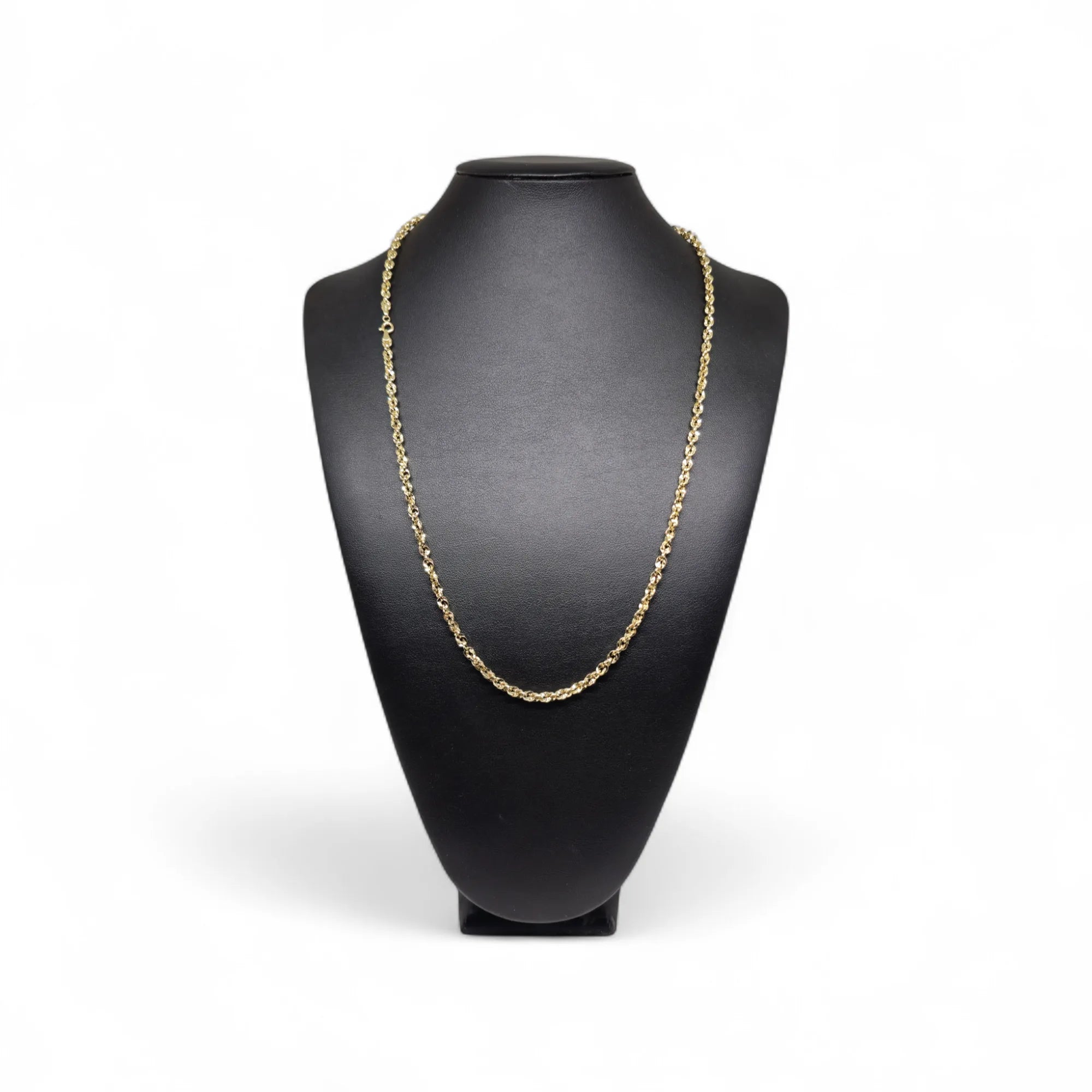 Collana Uomo Oro Giallo 18kt Stile America - Catena Massiccia Oro 750 60 cm