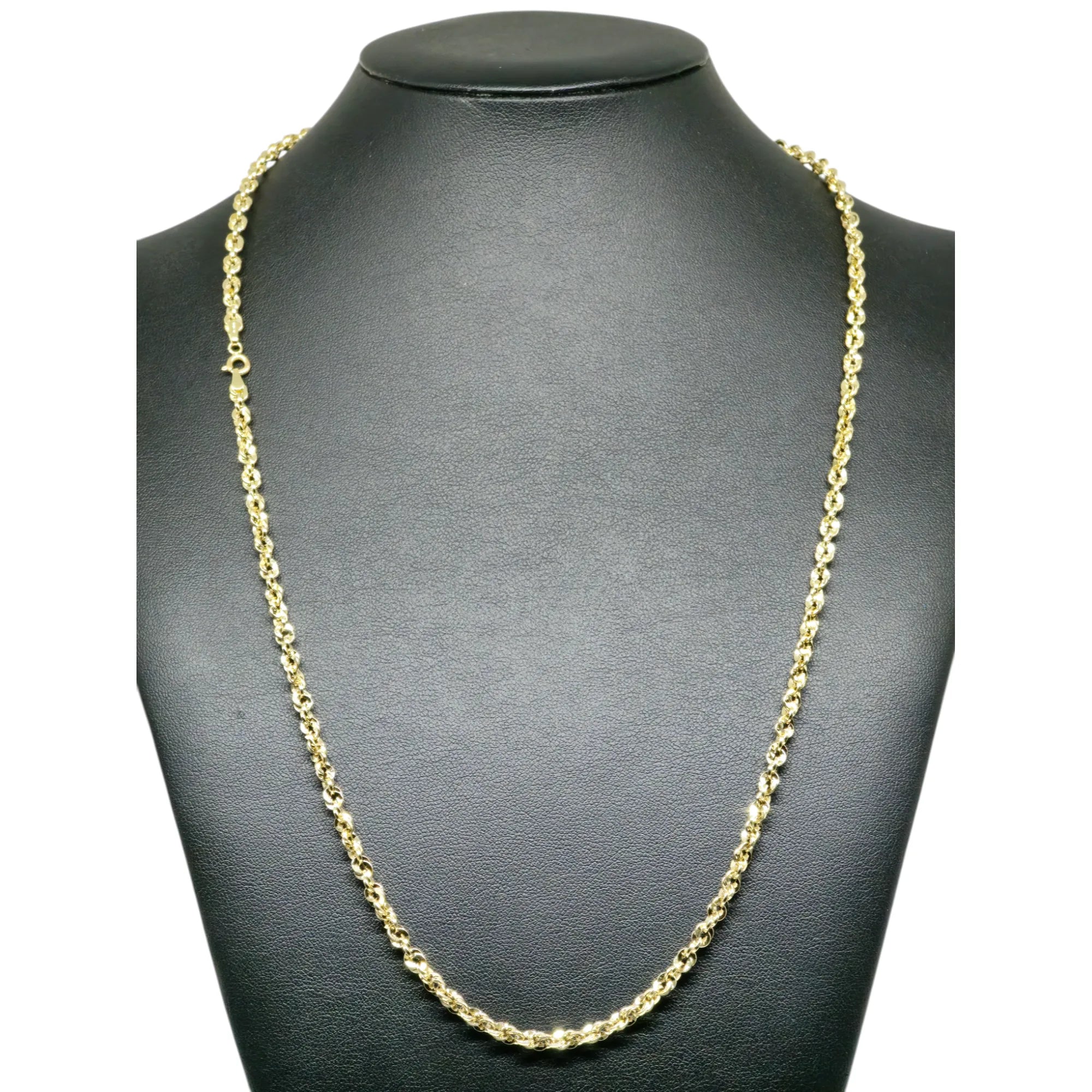 Collana Uomo Oro Giallo 18kt Stile America - Catena Massiccia Oro 750 60 cm