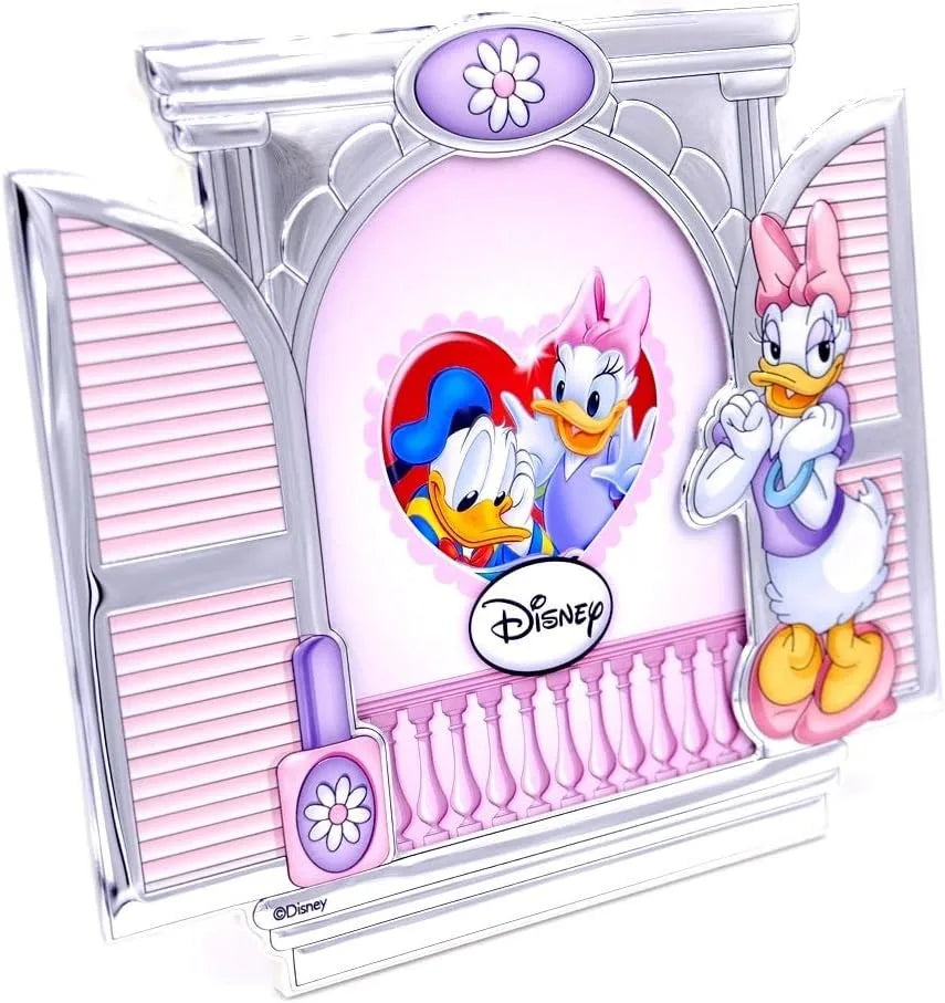 Cornice portafoto Paperina Disney per bambina in argento