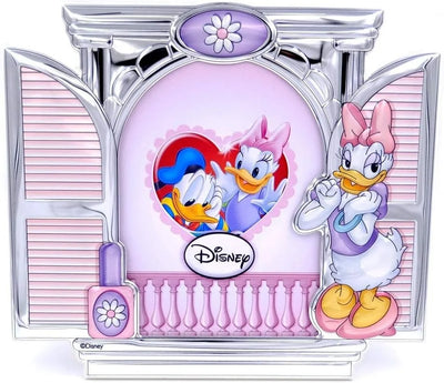 Cornice portafoto Paperina Disney per bambina in argento