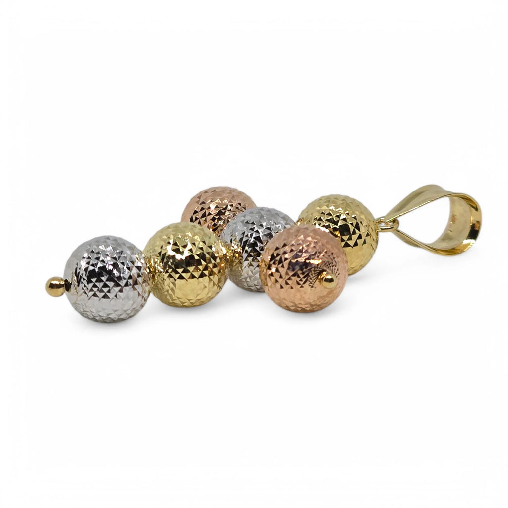 Croce in Oro 18kt 750 Tricolore Eleganza e Simbolismo