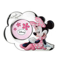 Cornice portafoto Minnie Disney per bambina in argento