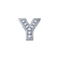 Charm unisex lettera Y Elements oro bianco e diamanti DCHF3319Y.002