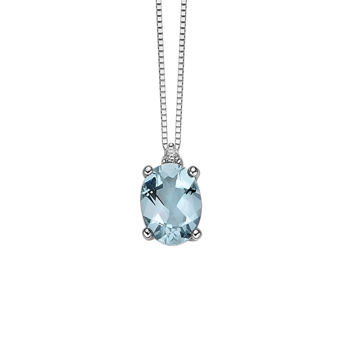 Anhänger Frauengold aus Gold und Aquamarin DHPA7180.002