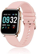 David Lian - Milano Smartwatch con Cinturino in Silicone (Rosa) DL102
