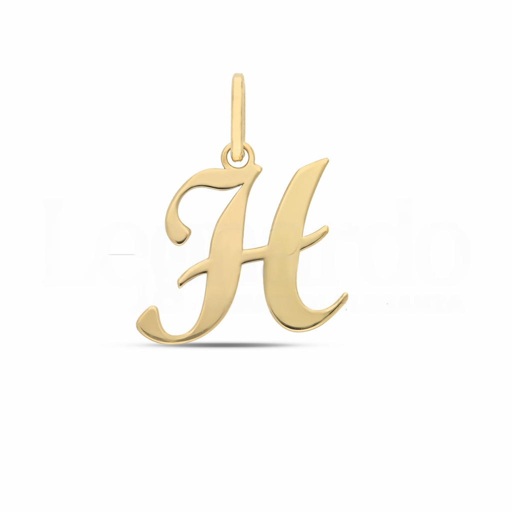 Anhänger Buchstaben in 18 Karat Gelbgold