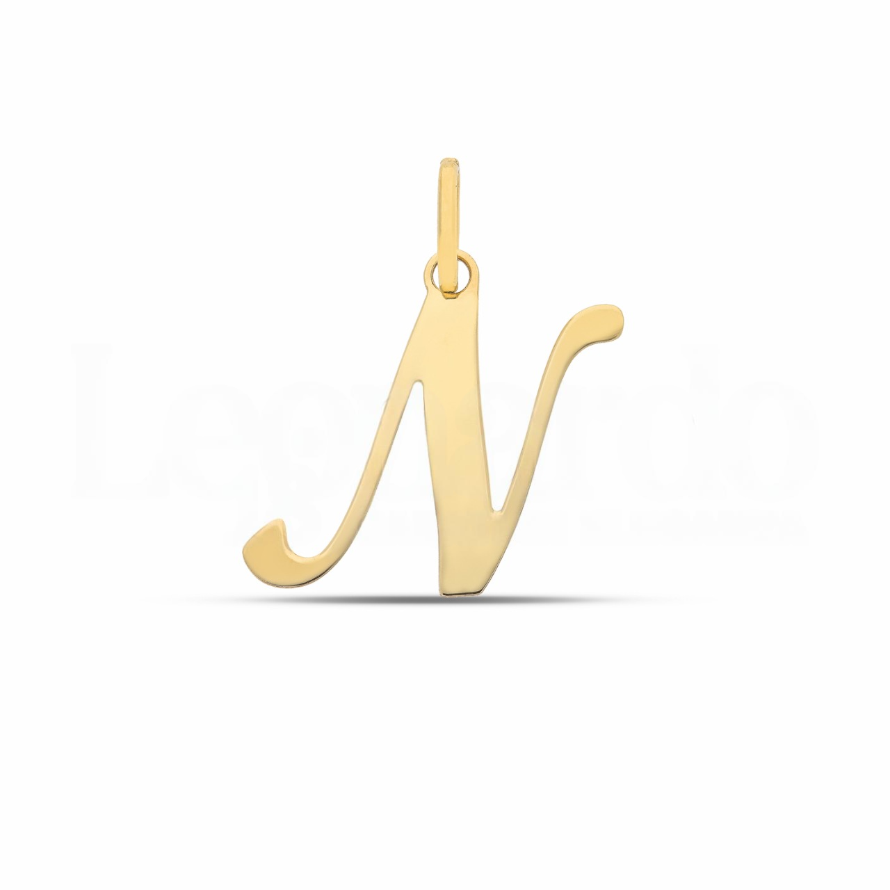 Pendente Letterina in Oro giallo 18 Carati