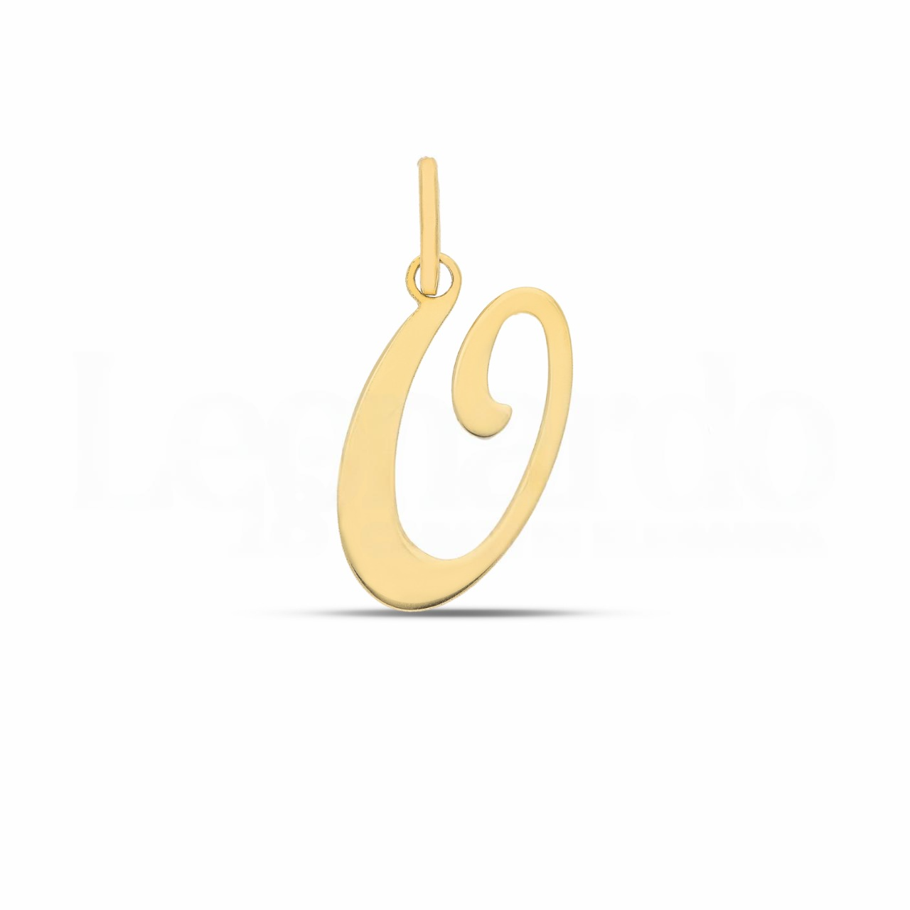 Pendente Letterina in Oro giallo 18 Carati