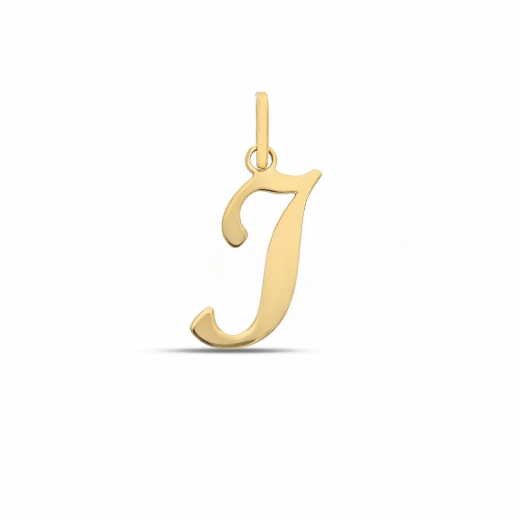 Anhänger Buchstaben in 18 Karat Gelbgold