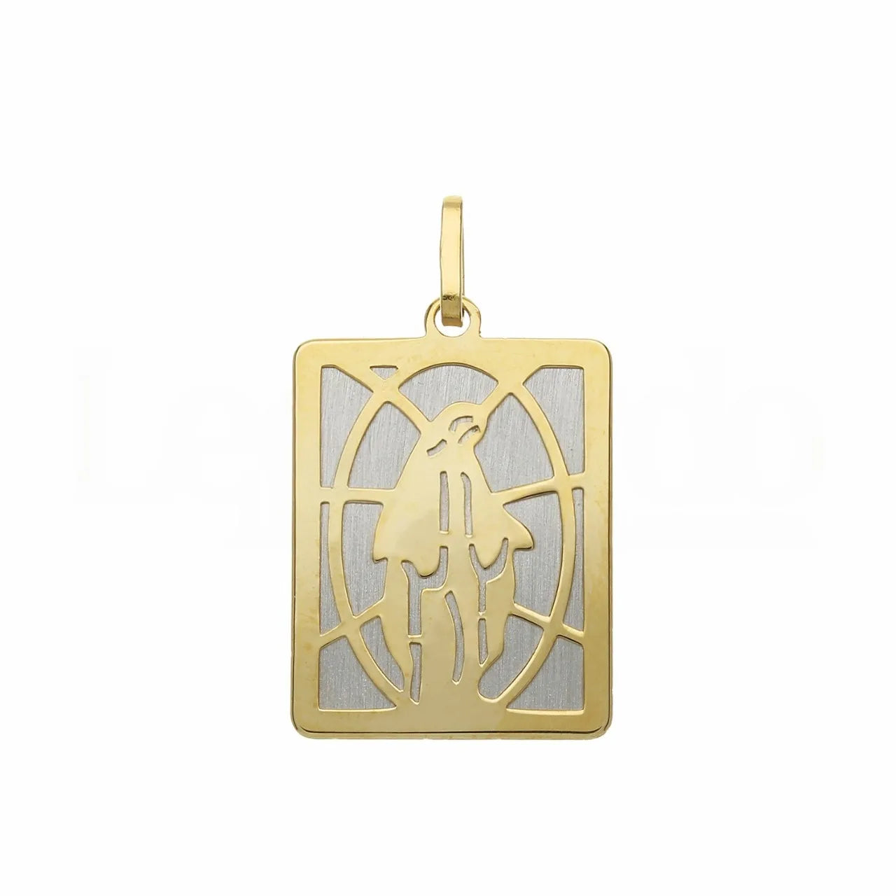 Heiliger Anhänger aus 18 Karat Gold mit Madonna