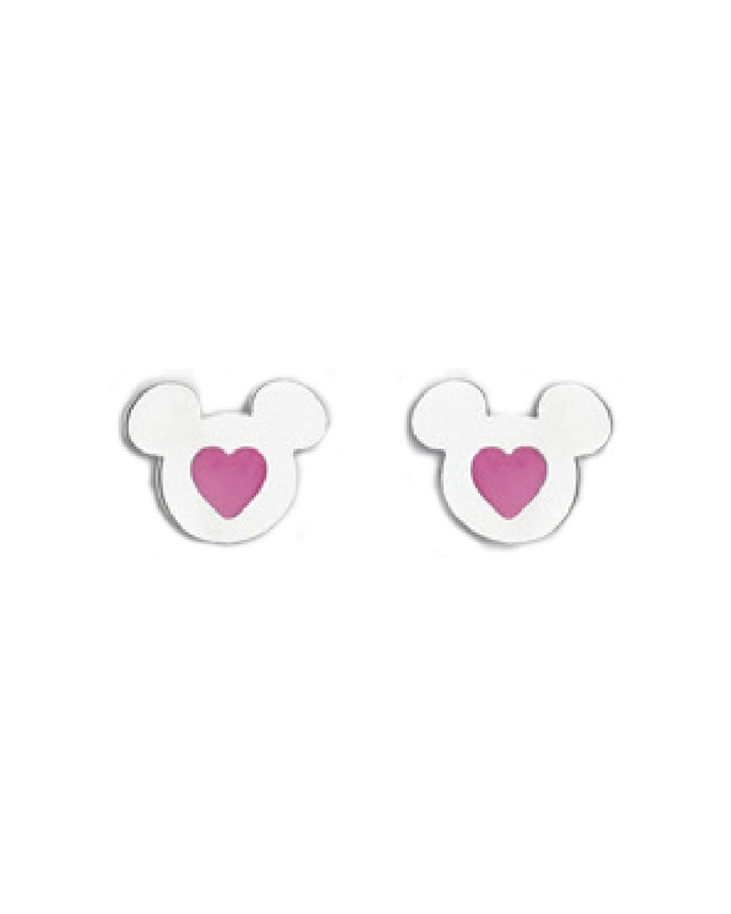 Orecchini Disney bambina in acciaio Minnie e600200nkl.tp