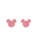 Orecchini bambina Disney in acciaio colore rosa e600201nkl.tp
