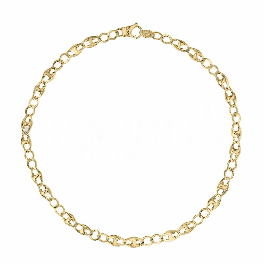 Bracciale micro da uomo in Oro 18 Carati