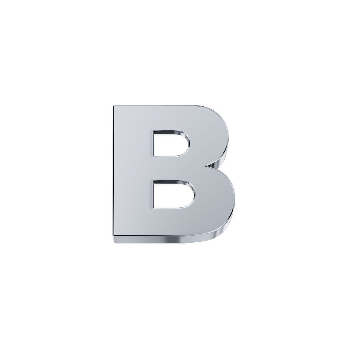 Elemento lettera B in oro bianco Elements (DonnaOro) – DCHFB3320