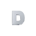 Elemento lettera D in oro bianco Elements (DonnaOro) – DCHFD3320