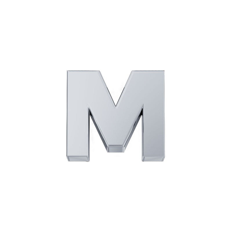 Buchstabe M Element aus Weißgold Elements (DonnaOro) – DCHFM3320