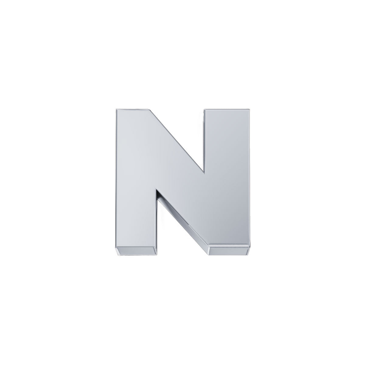 Elemento lettera N in oro bianco Elements (DonnaOro) – DCHFN3320