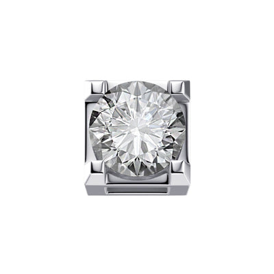 Elements charm unisex griffe in oro bianco e diamanti dchf3302.005