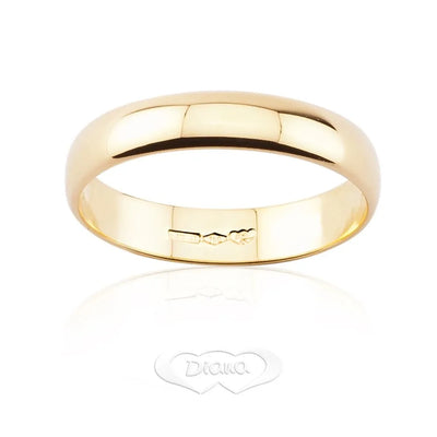 Alliance classique 3 grammes large en or jaune