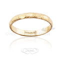 Glänzender und diamantierter Ring aus Gelbgold (FDS38L2OG) - Breite 0,30 cm