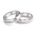 Fedine Fedi Diamante in Argento 925 Coppia