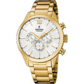 Festina Herrenuhr aus vergoldetem Edelstahl mit Chronograph f20633/1