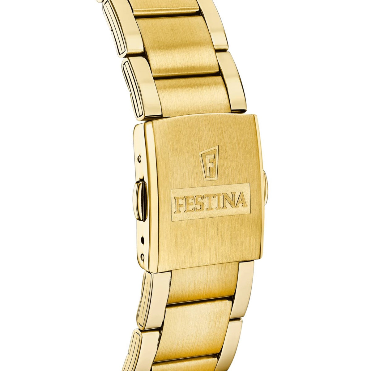 Festina Herrenuhr aus vergoldetem Edelstahl mit Chronograph f20633/1