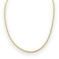 Funetta iGold Uomo in Oro Giallo 9KT 45 cm Peso 3 gr