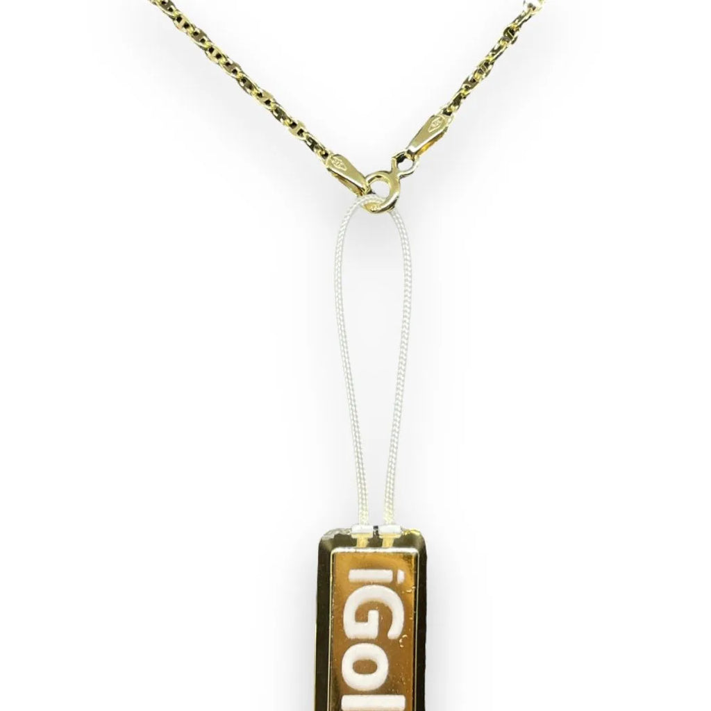 Funetta iGold Uomo in Oro Giallo 9KT 50 cm Peso 2 gr