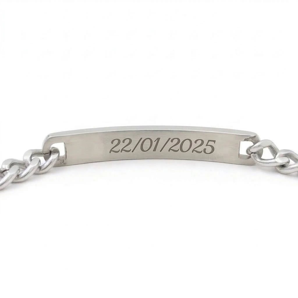 Individualisierbares Armband Edelstahl Spotify Song Code