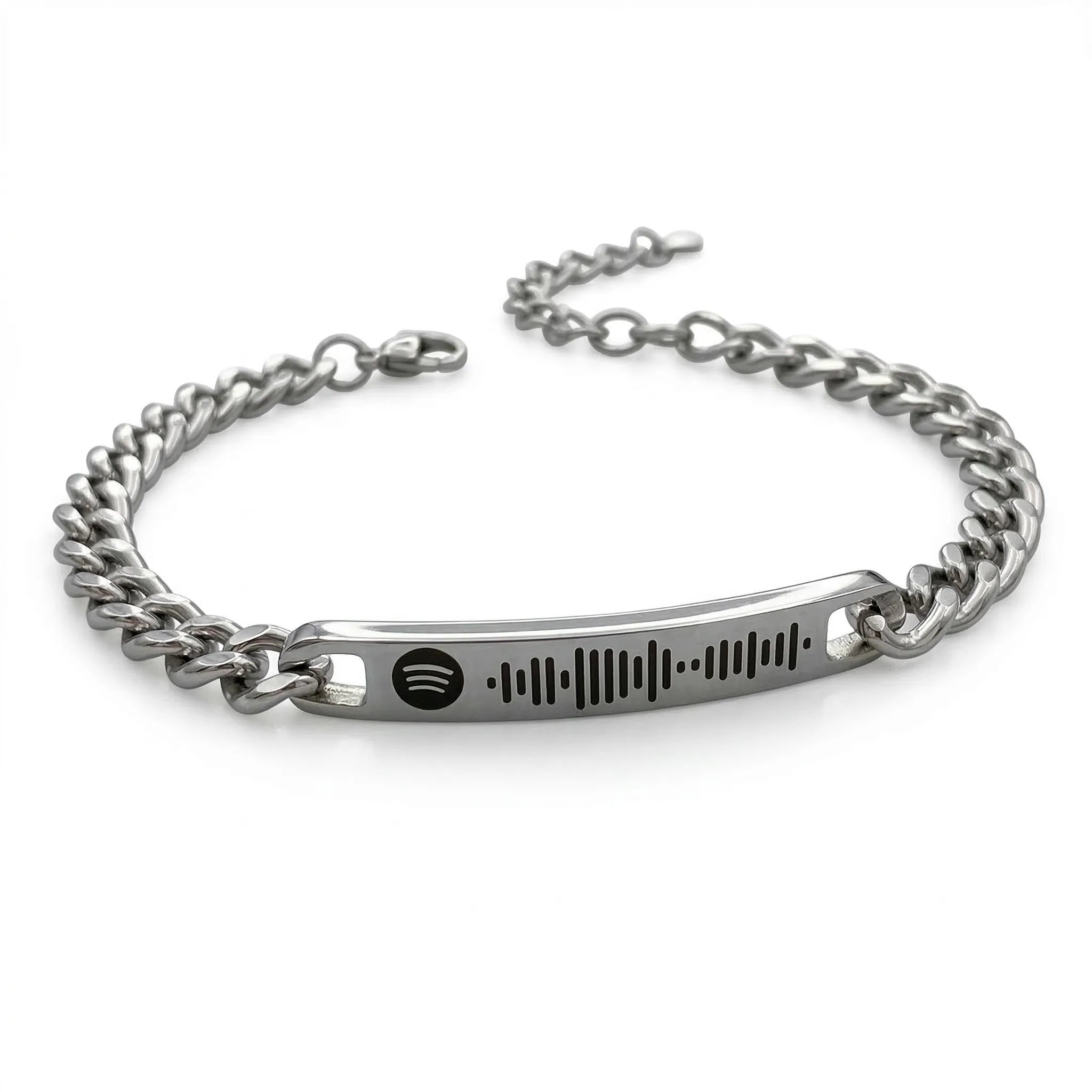 Individualisierbares Armband Edelstahl Spotify Song Code