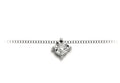 Girocollo donna con punto luce oro e diamanti Donnaoro luce dhpl8503.005
