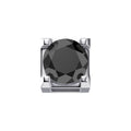 Griffe 0,05 ct in oro bianco e diamante nero Donnaoro Elements DCHF3303.005