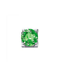 Griffe in oro bianco e ametista verde Elements DonnaOro DCHY9316