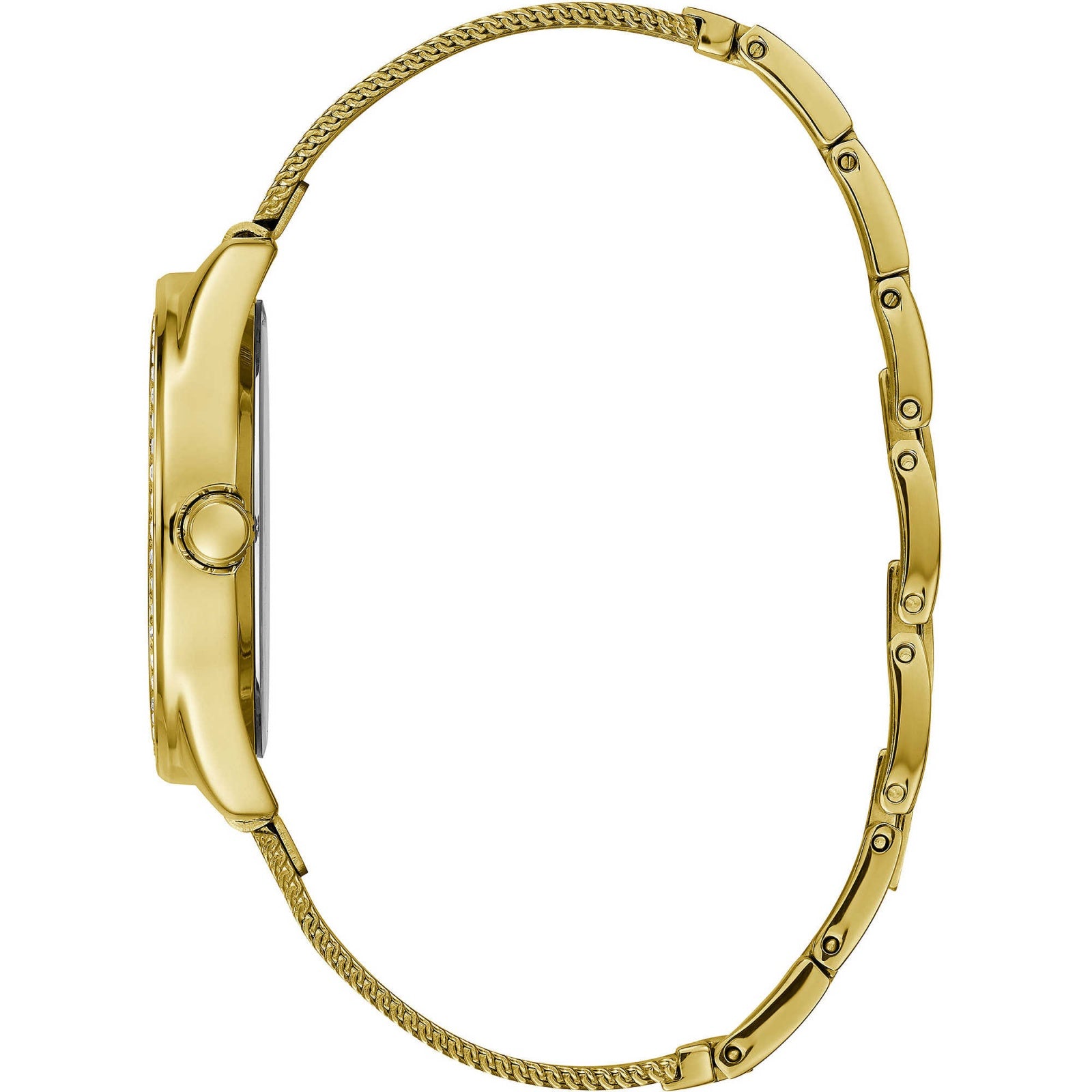 Guess Orologio Analogico Quarzo Donna con Cinturino in Acciaio Inox W1142L2