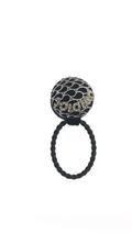 Portaocchiali in argento Solotuo Filigrana silver nero unisex