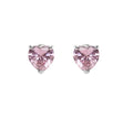 Ottaviani Damenohrringe, Schmuck, rosa Herz, 501223o