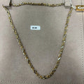 Completo bicolore Collana e Bracciale Gold in oro 375 9kt
