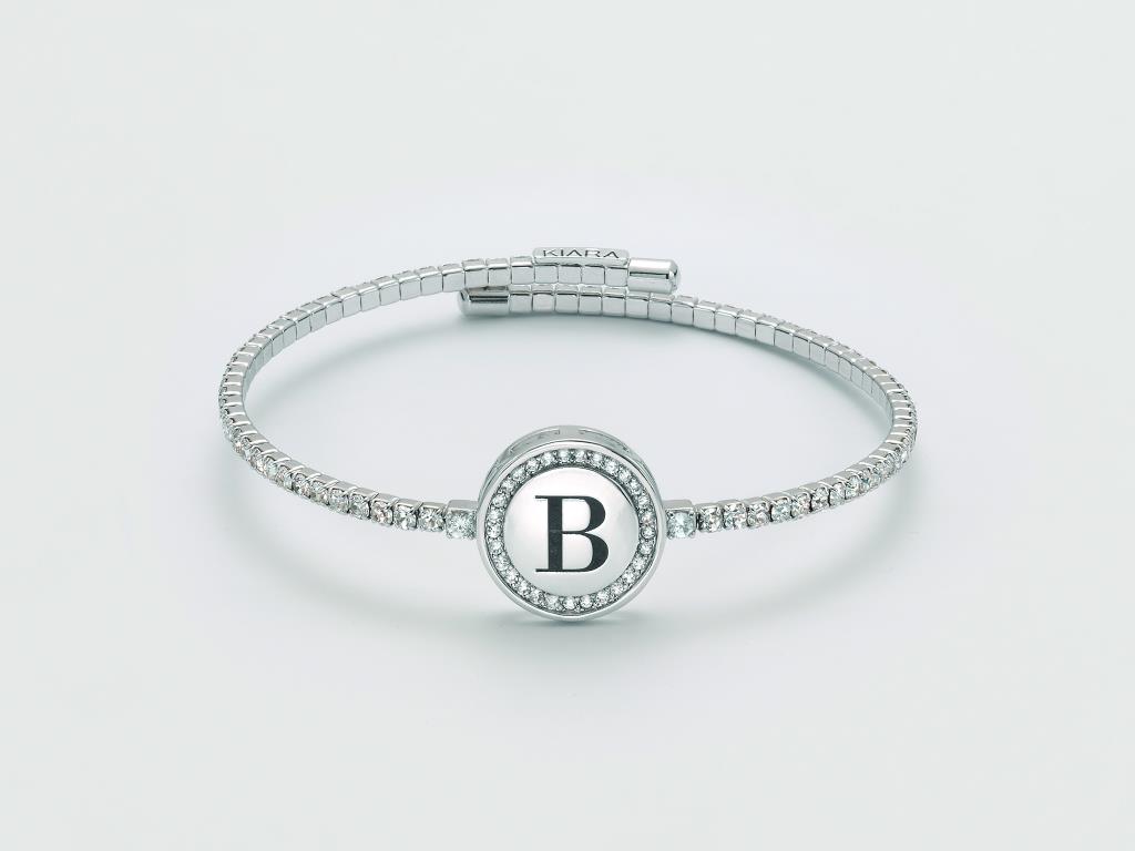 Kiara bracciale Lettera B donna kbrd1711b-b