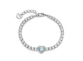 Kiara bracciale basik donna in ottone e zirconi kbrd1783b