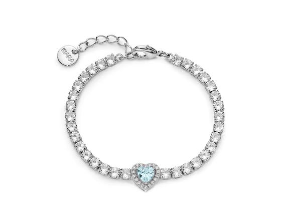 Kiara bracciale basik donna in ottone e zirconi kbrd1783b