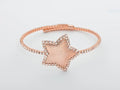 Kiara Design Armband Damen Stern aus Messing und Kristallen KBRD1732R