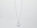Kiara design collana donna con cerchio in ottone  KCLD3918B