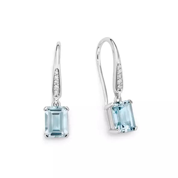 Ohrringe Aquamarin Damen und Gold Donnaoro loa10154.004