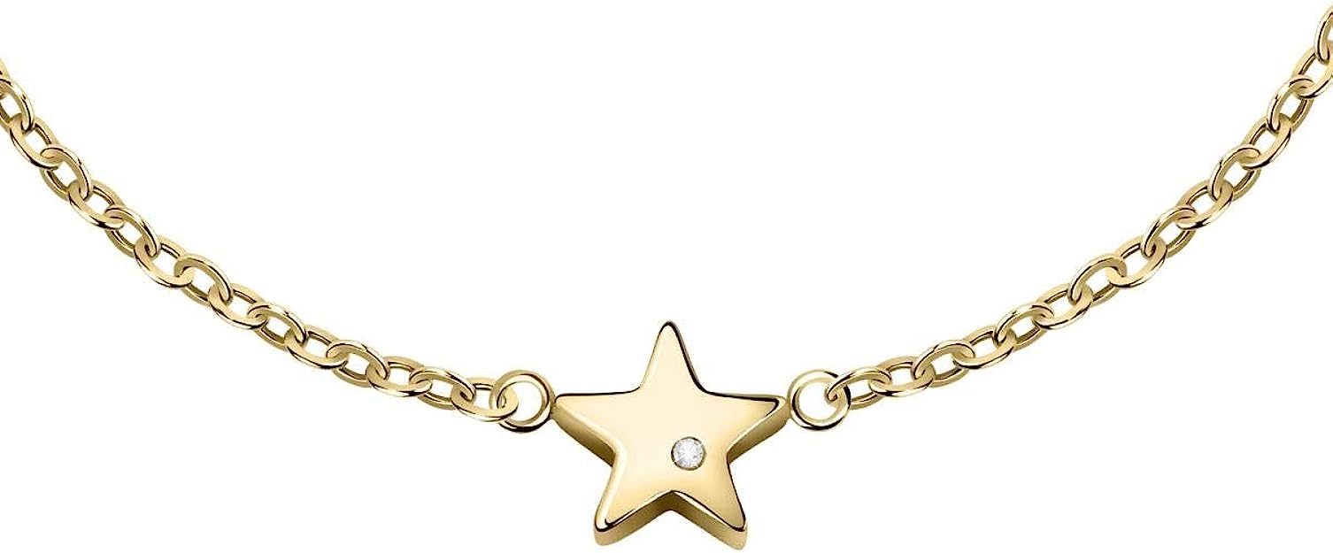 La Petite Story bracciale donna, collezione friendship, in acciaio, cristalli - LPS05ARR67